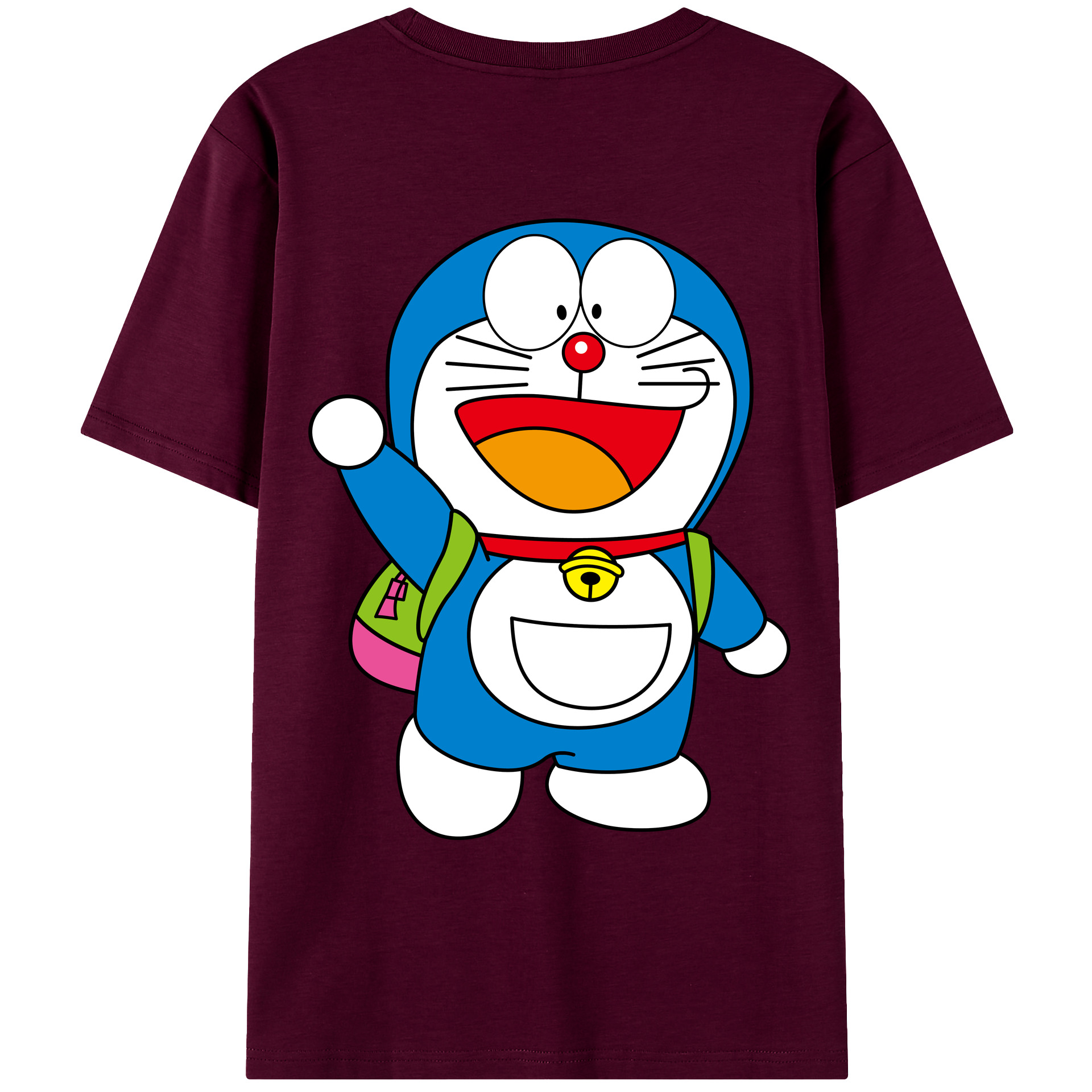 （画像用） ドラえもん Doraemon レディース半袖Tシャツ(バックプリント)